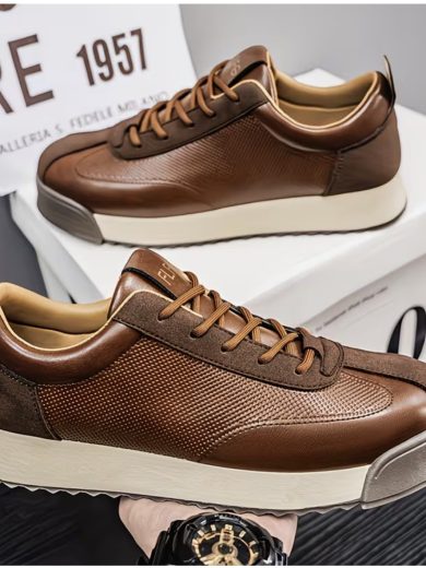 2026 New Style All-Season Versatile Men'S Thick-Soled Shoes